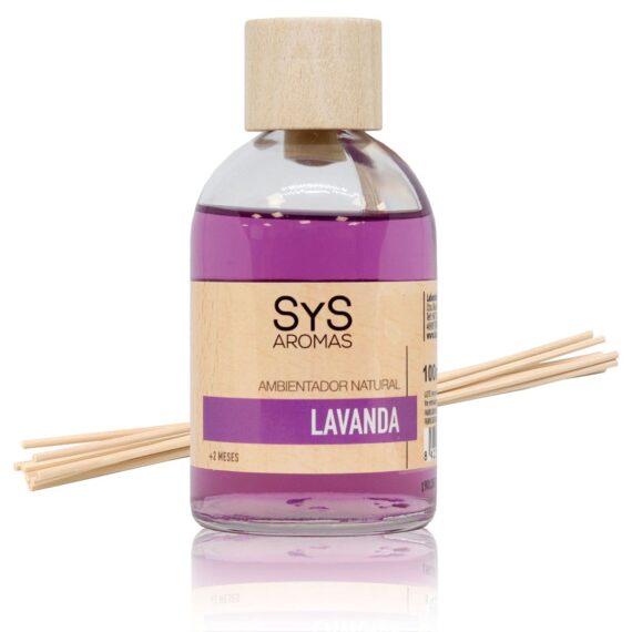 Ambientador de Varillas con Tapón de Madera - SYS - Canela y naranja, 100 ml