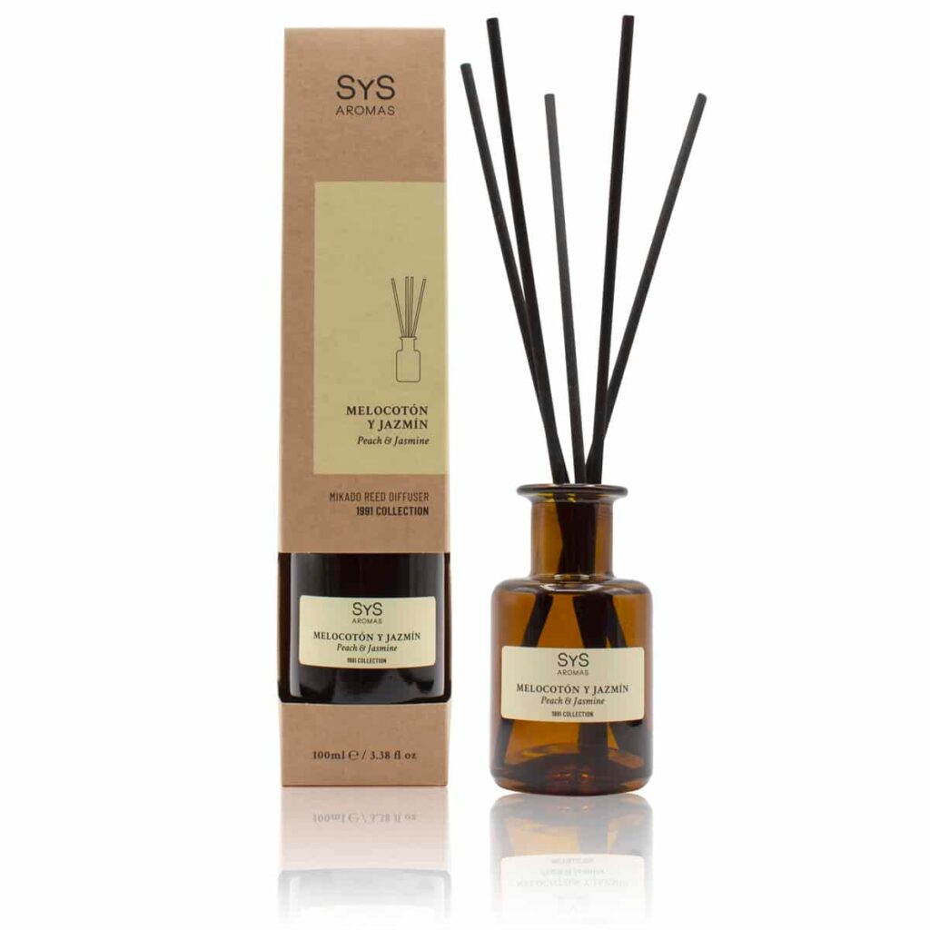 mikado melocotón y jazmín 100 ml colección 1991 - sys