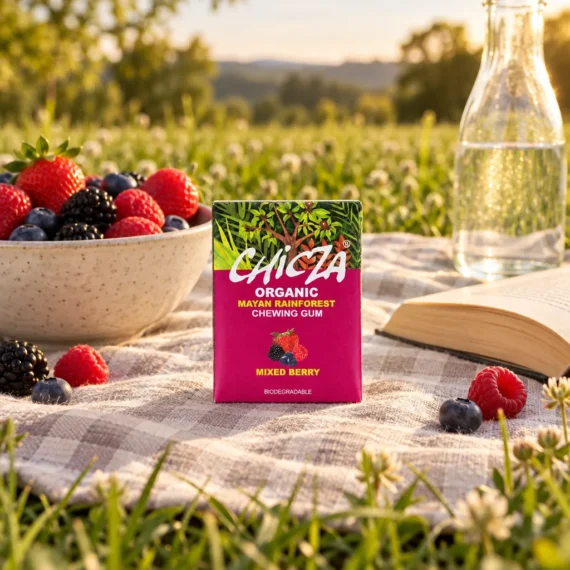 Chicle Orgánico de Frutos del Bosque Chicza 30 g