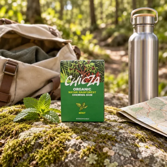Chicle Orgánico de Menta Chicza 30 g