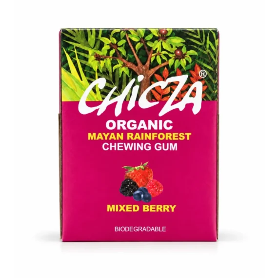 Chicle Orgánico de Frutos del Bosque Chicza 30 g