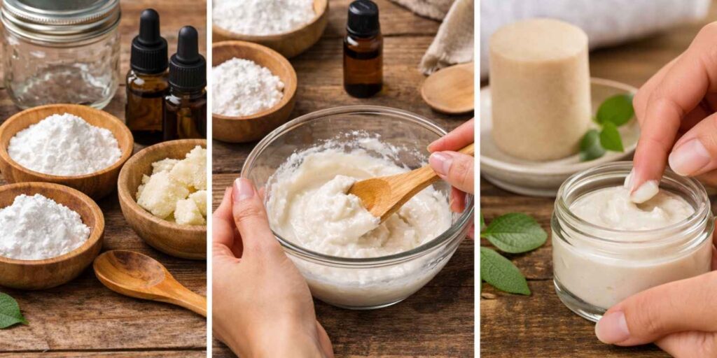 como hacer desodorante casero