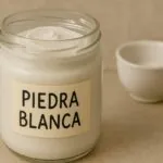 como hacer piedra blanca casera