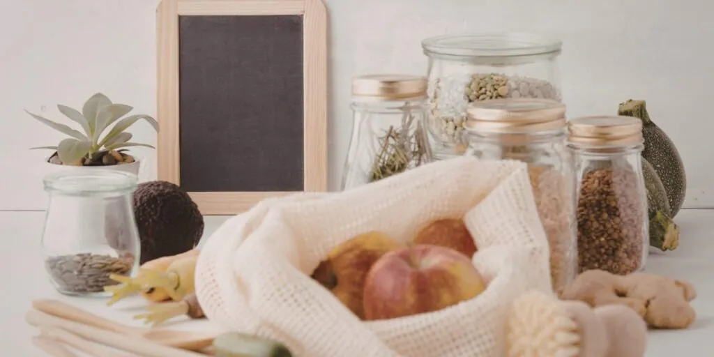 productos reutilizables para reducir residuos en casa