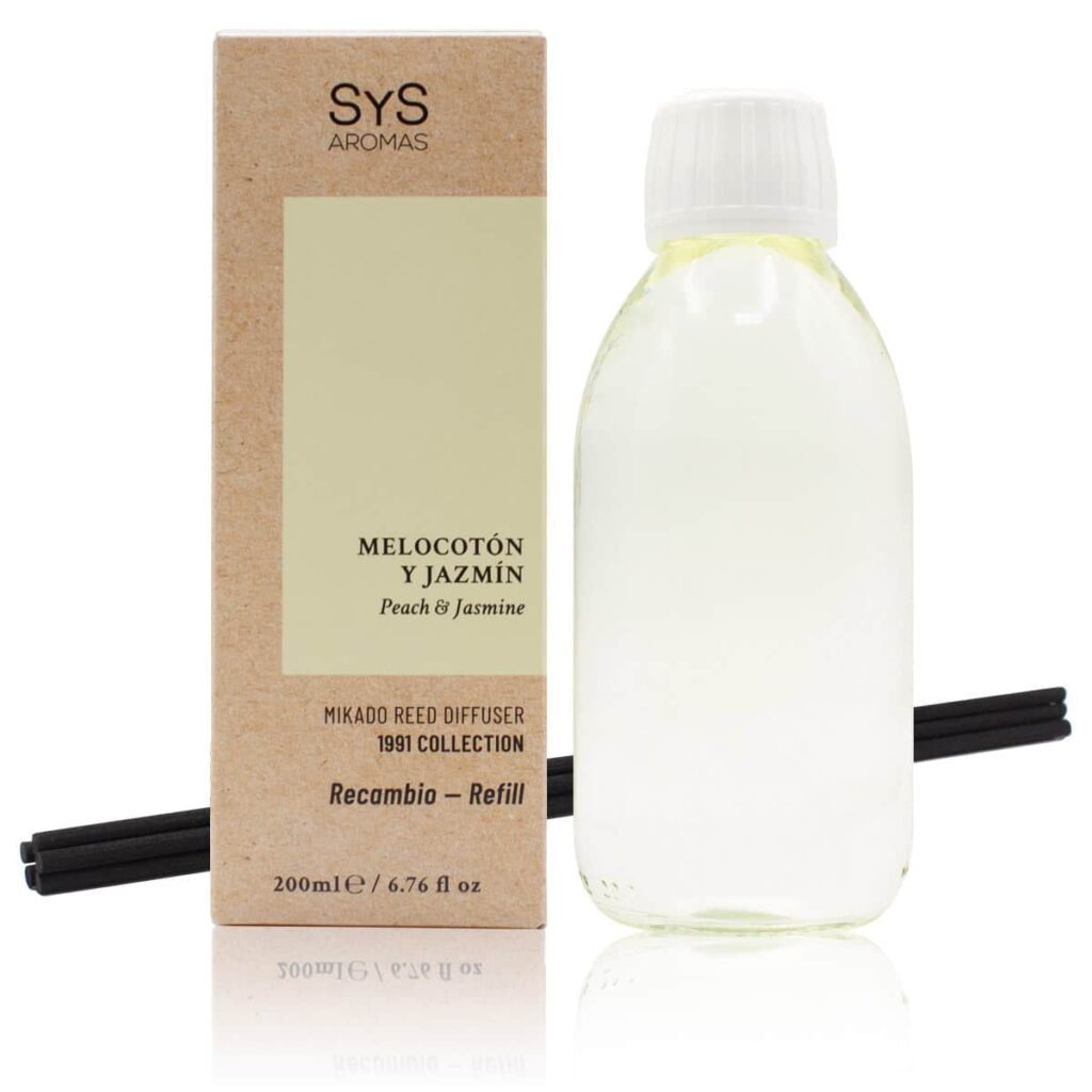 recambio mikado melocotón y jazmín 200 ml colección 1991 - sys