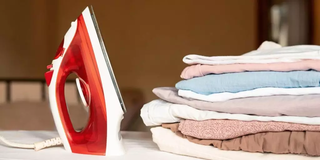 ropa planchada sin electricidad